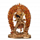 Chakrasamvara 2 armige Statue 33 cm vollvergoldet