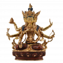 Usnisha Vijaya - Namgyalma Statue 23 cm teilvergoldet