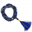 Sodalit Mala AA-Qualität 108 Perlen 6mm + Tasche
