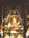 Buddha in Bodhgaya unter dem Bodhibaum Schreibbuch