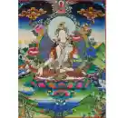 Weisse Tara Thangka Reproduktion