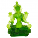 Green Tara transparent green
