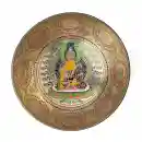 Singing bowl Shakyamuni Buddha hand-painted