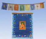 Prayer flags Buddha's