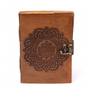 Notebook Mandala with faux leather cover