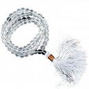 Bergkristall Mala AA Qualität, 108 Perlen mit Tasche 7mm
