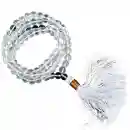 Bergkristall Mala AA-Qualität 108 Perlen 6mm + Tasche