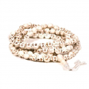 Mala bone 108 skull shaped beads + Guru bead - Kopie
