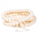 Bone mala 108 beads 8mm