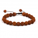 Rudraksha Handmala/Armband  27 Perlen verstellbar