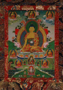 Buddha als Heiler mit den 8 Medizinbuddha (102-009)