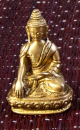 Buddha Statue Messing 7,5cm