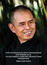 Thich Nhat Hanh Postkarte