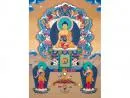 Buddha Sakyamuni mit seinen Hauptschüler (AW)