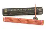 Tibetan Line - Sugandhawal & Sandalwood Cont. approx. 27 incense sticks + 1 wooden holder