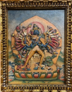 Kalachakra 3D Art with Woodframe