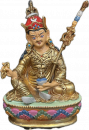Padmasambhava Statue Copper coloured 4 Inch