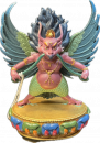 Garuda Statue Copper coloured 4 Inch