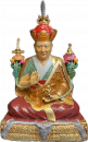Dilgo Khyenste Rinpoche Statue Copper coloured 10 cm