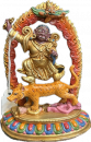 Dorje Drolo Statue copper coloured 4 inch