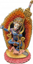 Simhamukha statue copper coloured 10 cm