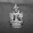 Ministatue Weiße Tara Silber