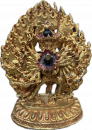 Kalachakra Statue 6 Inch gold plated