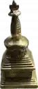 Stupa der Erleuchtung Messing 9 cm