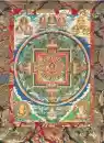 Mandala der sechzehn Arhats Altarkarte