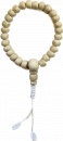 Knochen Handmala natur 27 Perlen