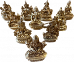 Buddha Statue 6 cm gold plated