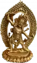 Ekajati Statue gold plated 5 Inch