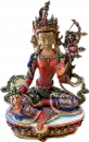 Handbemalte Rote Tara Statue