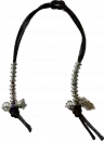 Mala Counter silver dark small