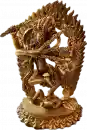 Kurukulle Statue 9 cm vergoldet