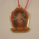 Deity Pendant - White Mahakala