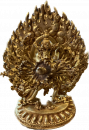 Kalachakra Statue 14 cm vergoldet