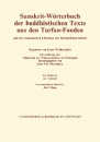 Hrsg. v. Jens-Uwe Hartmann :  Sanskrit-Wörterbuch der buddhistischen Texte aus den Turfan-Funden