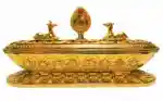 Mani & 8AS incense burner 13" golden