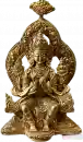 Maitreya Buddha Statue 10 cm vergoldet