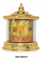 Avalokiteshvara (Chenresig) Tisch Gebetsmühle