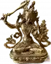Manjusri Statue 10 cm gold plated