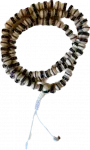 Yak Bone Mala, white