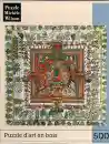 Puzzle aus handgefertigten Holzteilen - Tibetische Kunst : Medizin-Mandala