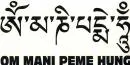 Om Mani Padme Hum Aufkleber