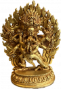Vajrakilaya Statue 5 Inch gold plated