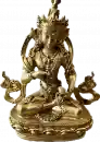 Vajrasattva Statue 10 cm vergoldet